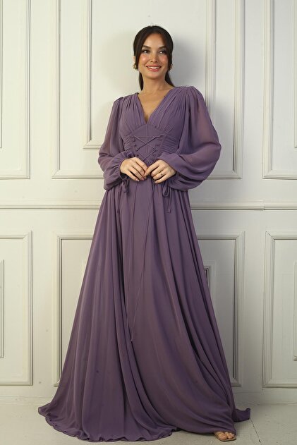 long sleeve long evening dress Long Sleeves Beaded Evening Dress CD0239 – Sparkly Gowns main image 1