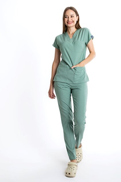 Lemon Mold Core-flex Stretch Fabric Scrubs Set