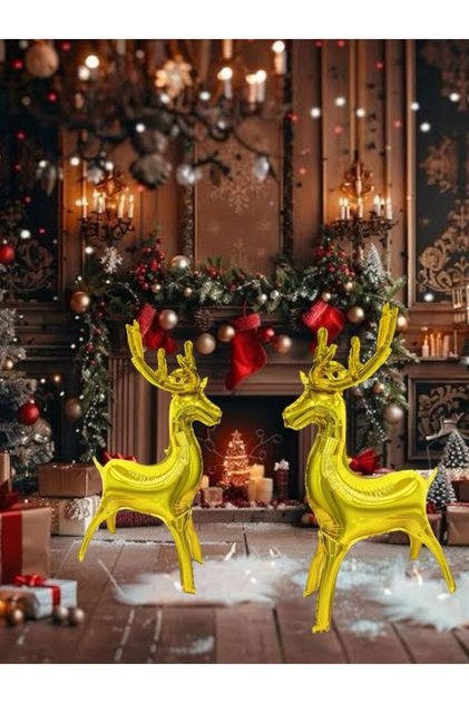 YILBAŞI FİĞÜRLÜ NOEL FOLYO BALON ÇEŞİTLERİ