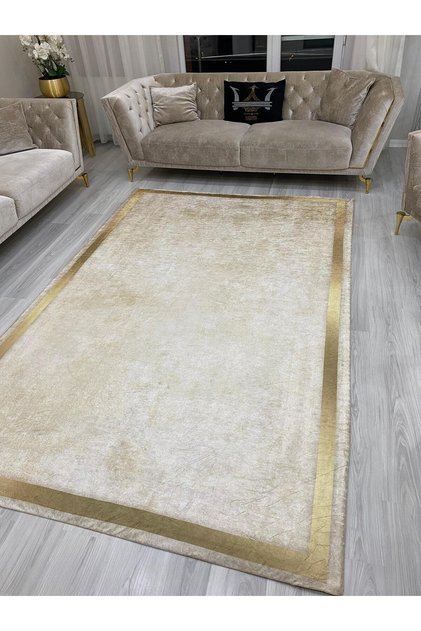 Velvet Fabric Elastic Rug Cover