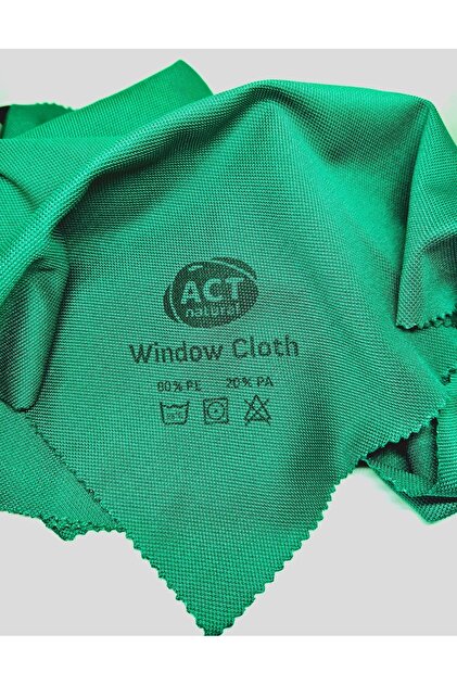 Act Rsı Ultra Mikrofiber Cleaning Yeşil Cam Bezi 65x60 Cm - Fiyatı