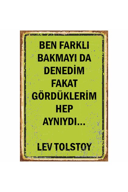Lev Tolstoy Inspirational Quotes Literature Poetry Home Decor Painting Gift Retro Wooden Poster