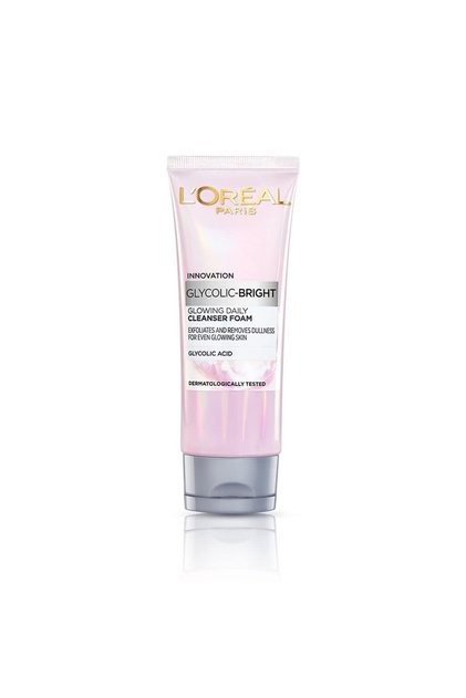 LOREAL PARIS GLYCOLIC BRIGHT FOAM WASH 100 ML