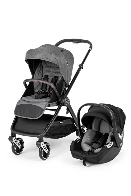 Kanz x-Go Ultimate Travel Sistem Bebek Arabası Silver Gri - Fiyatı