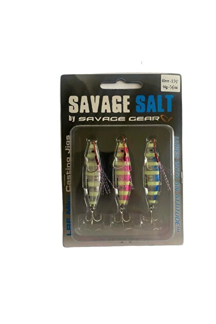 Savage Gear Psycho Sprat Lrf-Sipin 3'lü Mix Suni Jig Yem 14gr