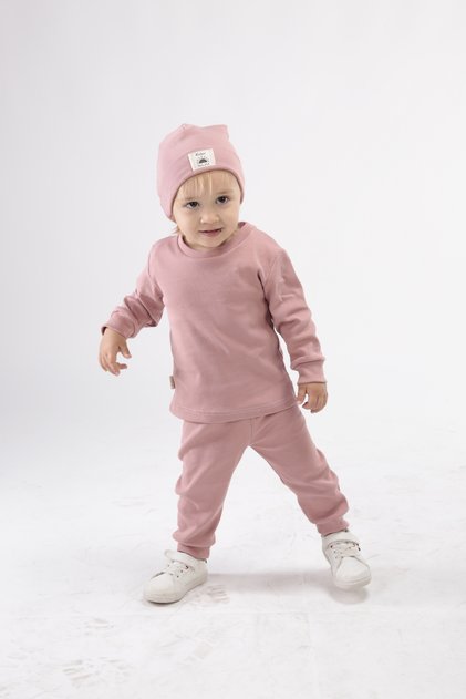 Corded Cotton Beret 3 Piece Set Baby and Children's Clothing