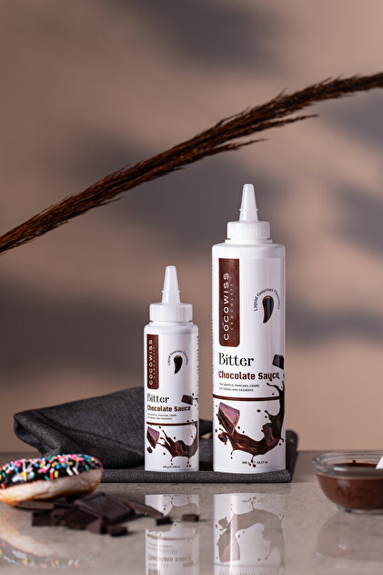 COCOWISS CHOCOLATE Bitter Çikolata Sos - Waffle & Krep & Pankek