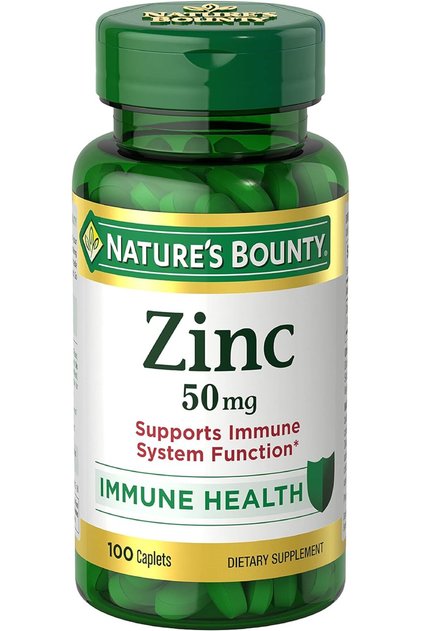 Zinc Chelated Dietary Supplement, 50mg, 100 Caplets