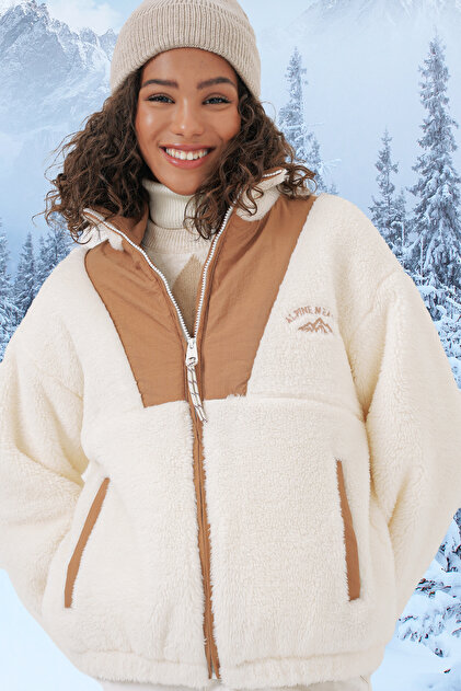 Bigdart 5194 Kadın Peluş Mont Ceket - Camel - Fiyatı, Yorumları