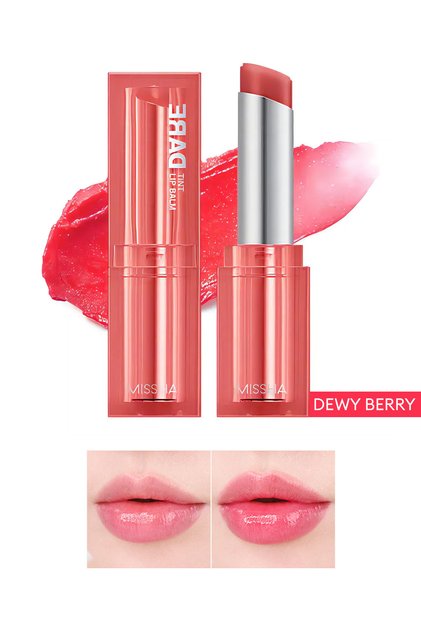 Colored Lip Balm Dare Tint Lip Balm That Cares Intensely for Lips (02 Dewy Bery)