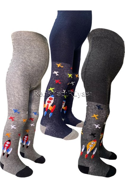 6 Pieces of Cotton Boys' Pantyhose Children's Pantyhose
