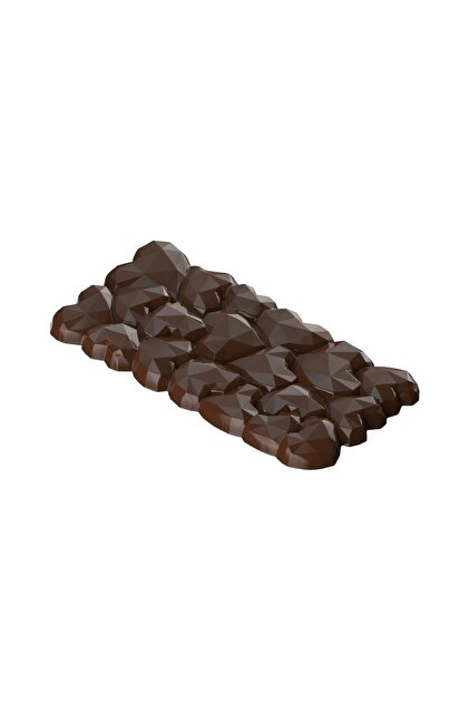 Polycarbonate Heart Tablet Chocolate Mold 103.Gr Ml-1023