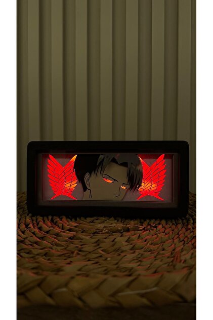 Yubi Design Levi Ackerman , Attack on Titan - Işık Kutusu, Gölge