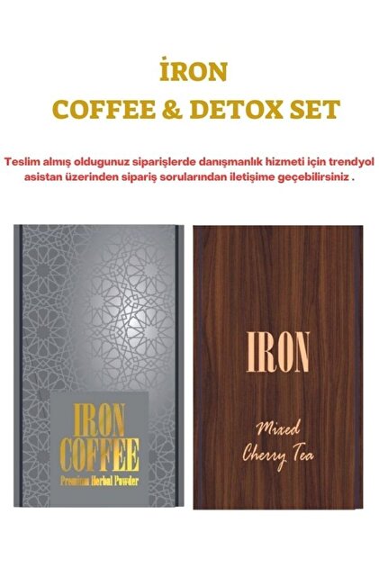 İRON16 Coffee & Detox Set - Fiyatı, Yorumları