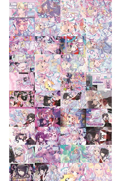 nihonwosekai Needy Girl Overdose Streamer Anime Poster Seti 40