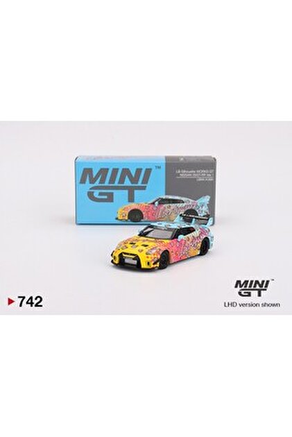 mini gt 1:64 Nissan GT-R R35 LBWK KUMA Liberty Walk Koleksiyon