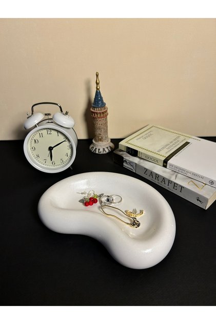 Oval Dekoratif İskandinav Tarzı Tabak, Organizer
