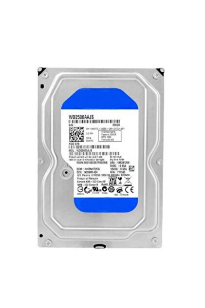 RVZ 250 Gb Hdd WD2500AAJS 7200 RPM 3.5