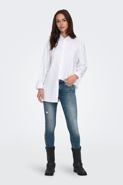 Onlblush Pamuklu Skinny Fit Dar Paça Jeans KOT PANTOLON 15336681