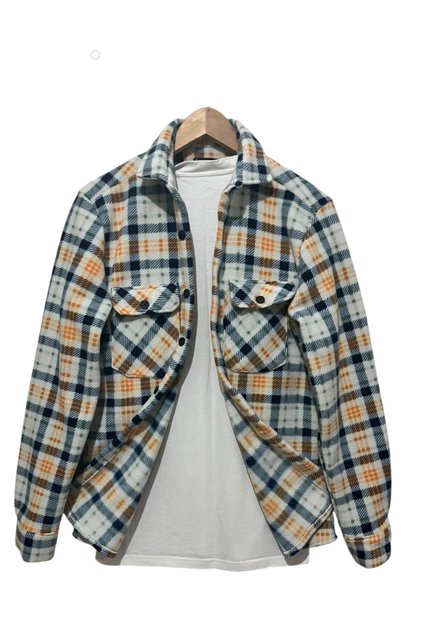 Men's Winter Fleece Shirt - Soft and Warm Fabric, Comfortable Fit