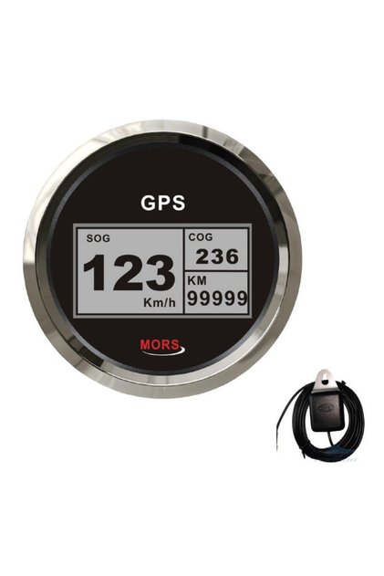 Sürat Göstergesi 55 mph Siyah Gps Antenli