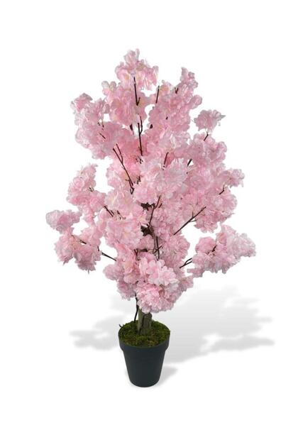 Nettenevime Yapay Ağaç Bahardalı Ağacı Pembe Japon Kiraz Çiçeği