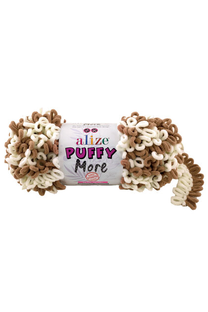 2 Puffy More Hand Knitting Yarn (2 X 150 Grams) 6261