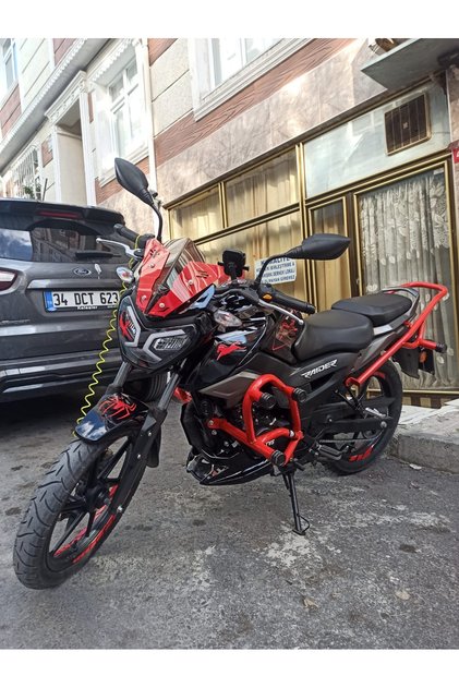 SP RAİDER 125 SPOR ÖN CAM (SPERLİK KIRMIZI~SİYAH)