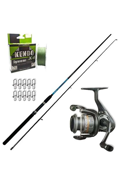 Okuma Revenger 25 - Remixon Double Black 240cm Spin Olta Seti