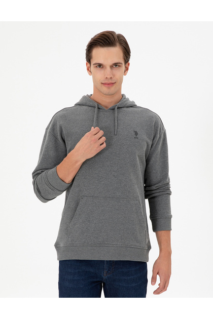 Men's Anthracite Melange Base Sweatshirt 50298271 -Vr081