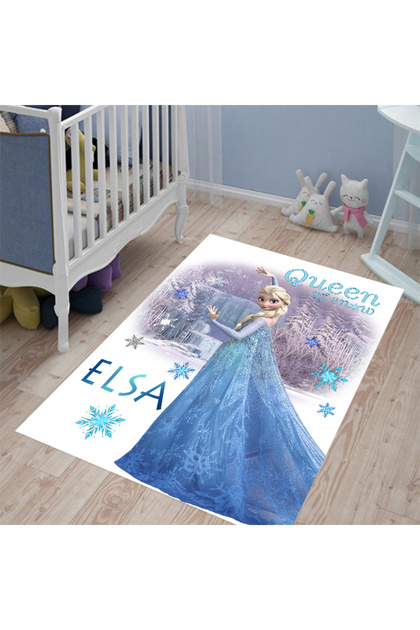 GNL HOME Elsa Dijital Desenli Çocuk Halısı - Fiyatı, Yorumları