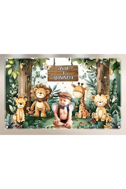 Safariii Temalı Afiş 100x70 Cm