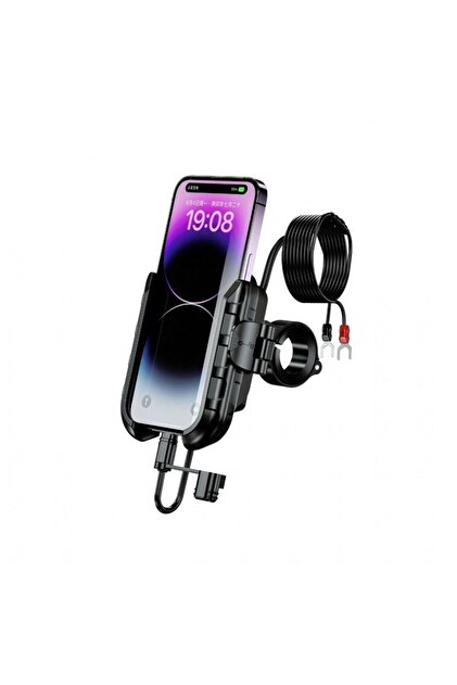 Nukrotech MR PLUS TELEFON TUTUCU USB-C ŞARJLI (GİDON VE AYNA