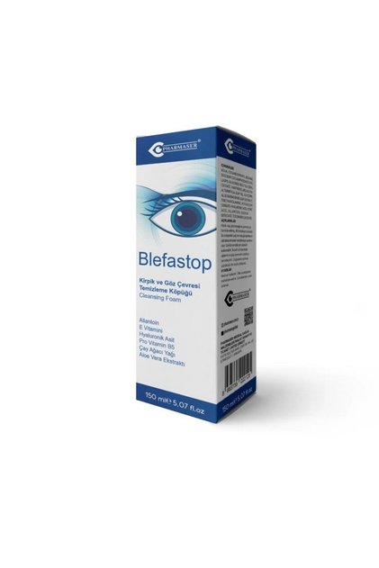 Blefastop Kirpik ve Göz Çevresi Temizleme Köpüğü 150ml