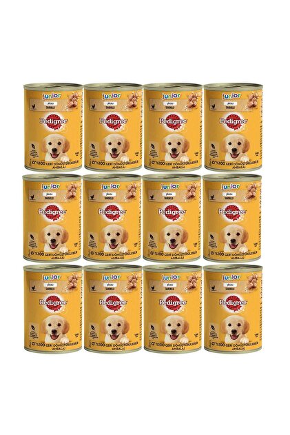 ❤️あや 様❤️ pedigree bear Pedigree Yavru Konserve Yaş Mama 400 G 12X - Fiyatı, Yorumları