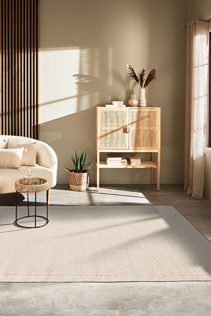 Koza Halı Koza Hayad Origine Krem Halı Salon Oturma Yatak Odası