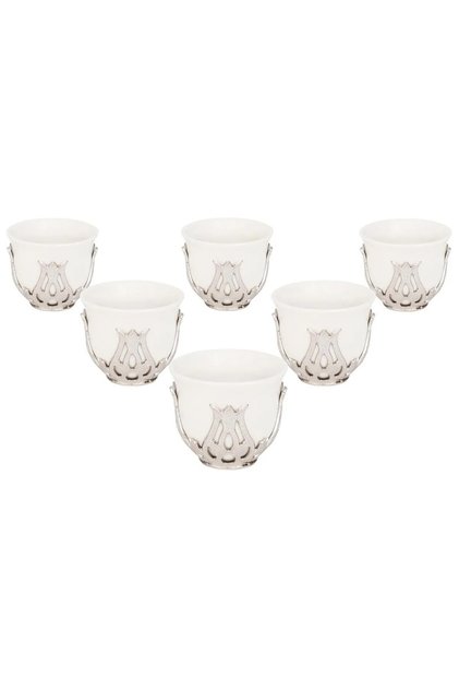 6 Pieces Mirra and Zemzem Set - Arab Espresso Coffee Cup