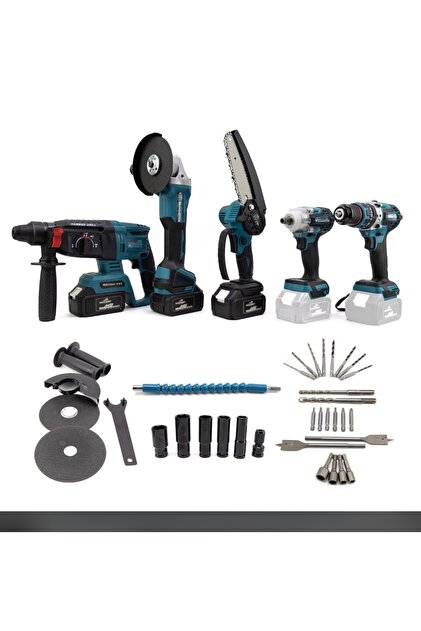 激安セット！ ダイワTGベイト&トウキチロウ 5個セット Melzohome Dawreek Akülü 5-Li Set Vidalama & Torklu & Taşlama