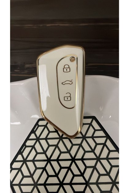 Golf 8, Seat Leon,skoda Superb Etc. Nano High Quality Silicone Remote Case White