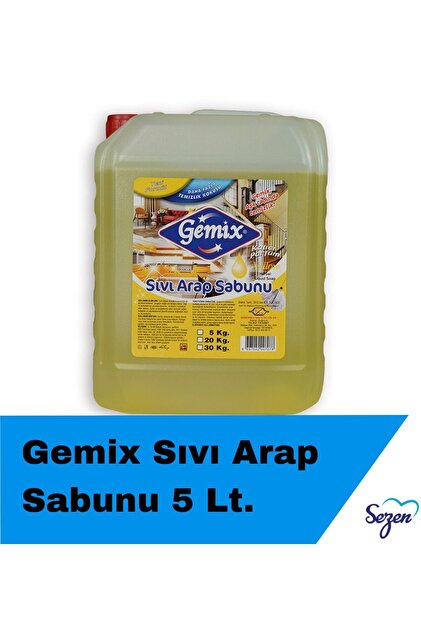 GEMİX Gemix Sıvı Arap Sabunu 5kg - Fiyatı, Yorumları