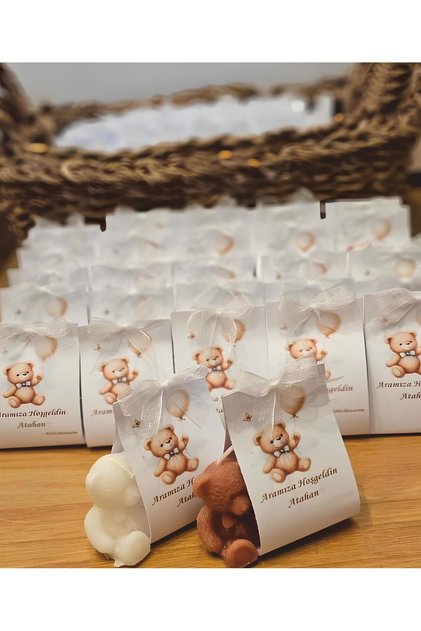 Bernami Shaped Candle Birthday Gift - 10 Pieces