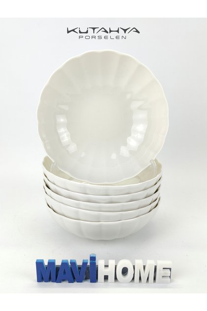 Bone Luz Serisi 15 Cm Çorba Kasesi 6 Lı ( Amblemli )