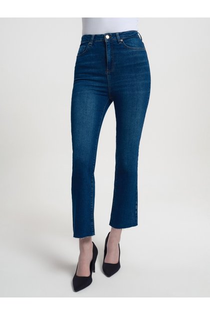 Crop Flare Slim Fit Kadın Pantolon