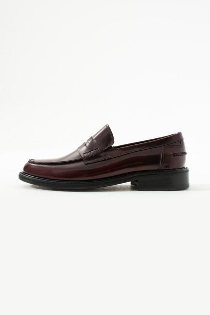 Claret Red College Shoes