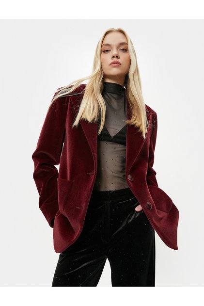 X Selected by Melis Ağazat - Pocket Detailed Buttoned Coat