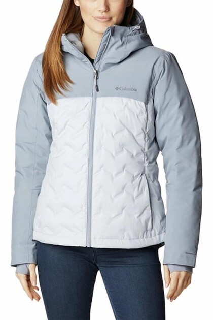 Columbia Grand Trek III Down Kadın Kaz Tüyü Mont Cirrus Gri WL3555