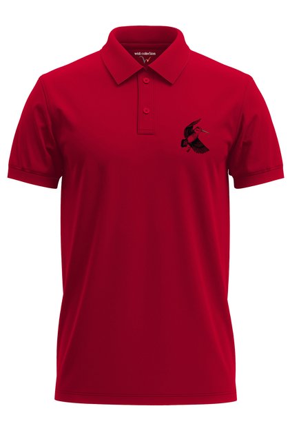 Hunting Hunter Grout Hunting Design Printed Grout Hunt 100% Cotton Regular Fit Polo Neck T-Shirt