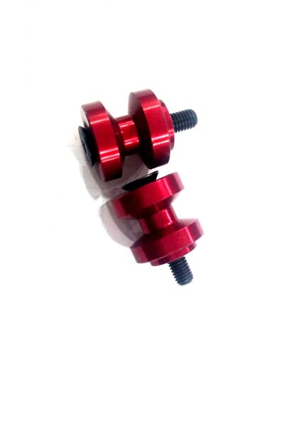 Motospartan GOGO ARKA SEHPA KALDIRMA TAKOZU 10 MM KIRMIZI KAWASAKI