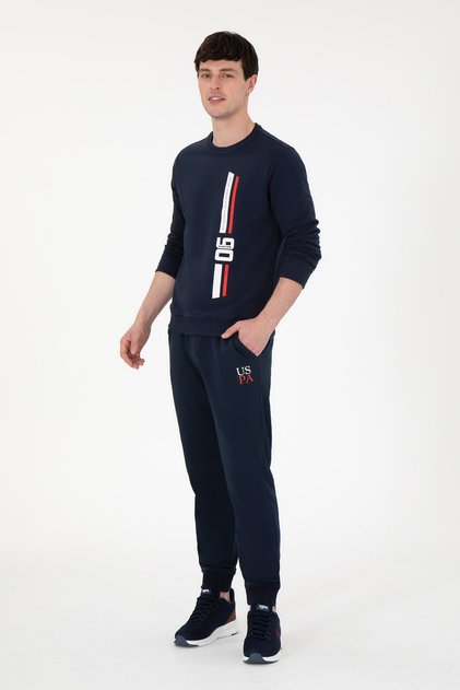 Men's Navy Blue Sweatpants 50293417 -Vr033