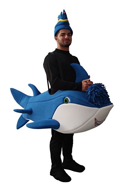daddy shark blue baby shark costume